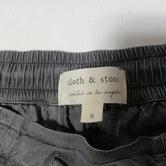Anthropolgie Cloth And Stone Tencel Ladies Cargo Jogger. Size S - Picture 5 of 7